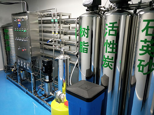 1噸雙級反滲透純水設備 1噸雙級反滲透純水設備